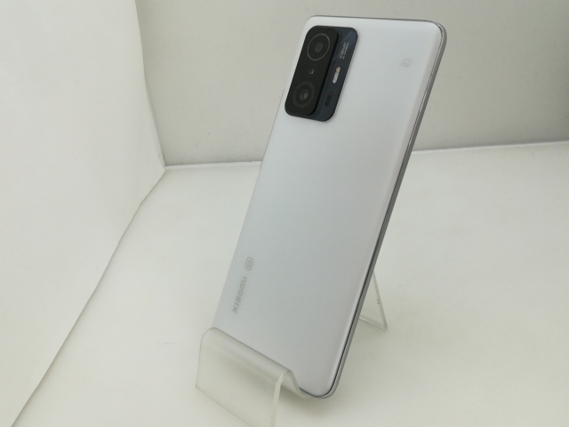 Xiaomi 11T Pro 128GB ホワイト 美品 ケース　シート付き 中古】Xiaomi 国内版 【SIMフリー】 Xiaomi 11T Pro ムーンライト