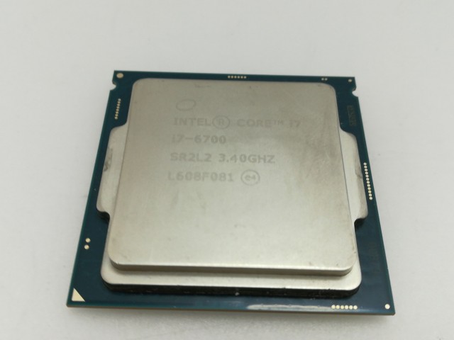 【中古】Intel Core i7-6700 (3.4GHz/TB:4GHz/SR2L2) bulk LGA1151/4C/8T/L3 8M/HD530/TDP65W【大須】保証期間１週間