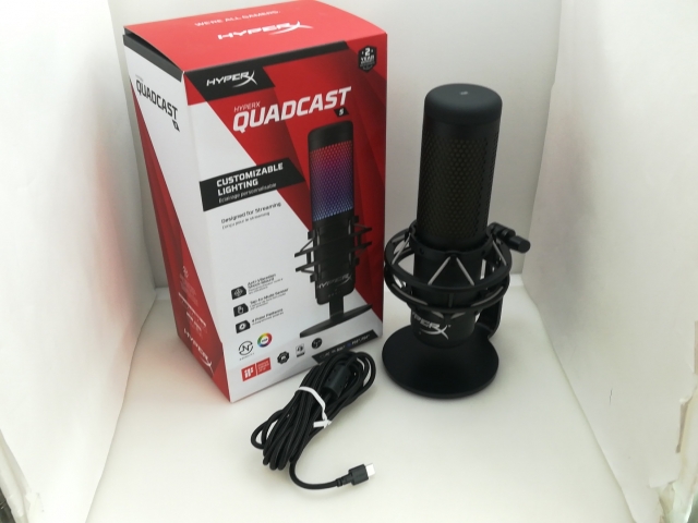 【中古】HyperX QuadCast S USBコンデンサーゲーミングマイク【大須】保証期間１週間【ランクA】_6