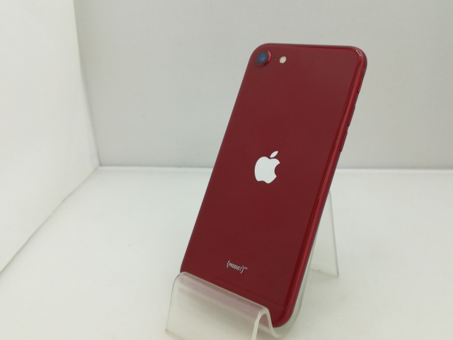 【中古】Apple 楽天モバイル 【SIMフリー】 iPhone SE（第3世代） 64GB (PRODUCT)RED MMYE3J/A【大須】保証期間１ヶ月【ランクA】