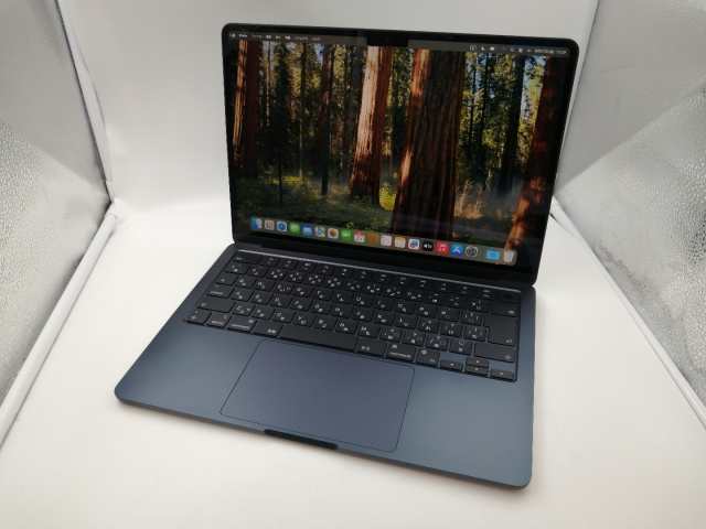 【中古】Apple MacBook Air 13インチ M2(CPU:8C/GPU:8C) 8GB/256GB ミッドナイト MLY33J/A (M2・2022)【大須2】保証期間１ヶ月【ランクB