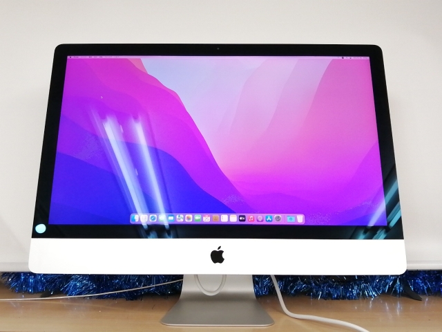 【中古】Apple iMac 27インチ CTO (Late 2015) Core i5(3.2G)/16G/1T(Fusion)/Radeon R9 M390【大須2】保証期間１ヶ月【ランクB】 23,235円