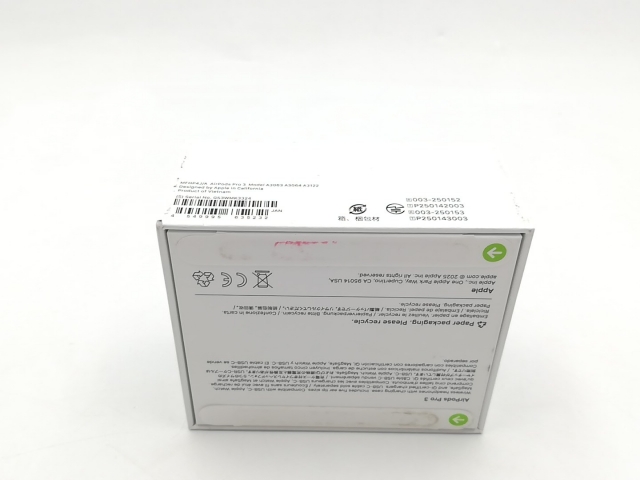未使用】Apple AirPods Pro 3 MFHP4J/A【ECセンター】保証期間1ヶ月の