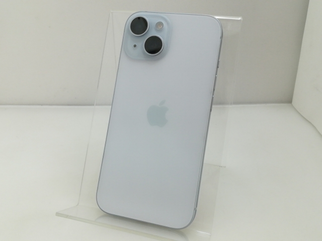 中古】Apple 国内版 【SIMフリー】 iPhone 15 128GB ブルー MTML3J/A 