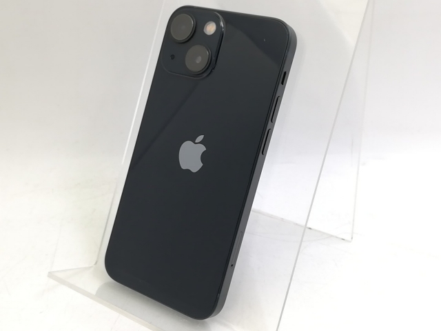 【中古】Apple au 【SIMフリー】 iPhone 13 mini 128GB ミッドナイト MLJC3J/A【大宮東口】保証期間１ヶ月【ランクB】
