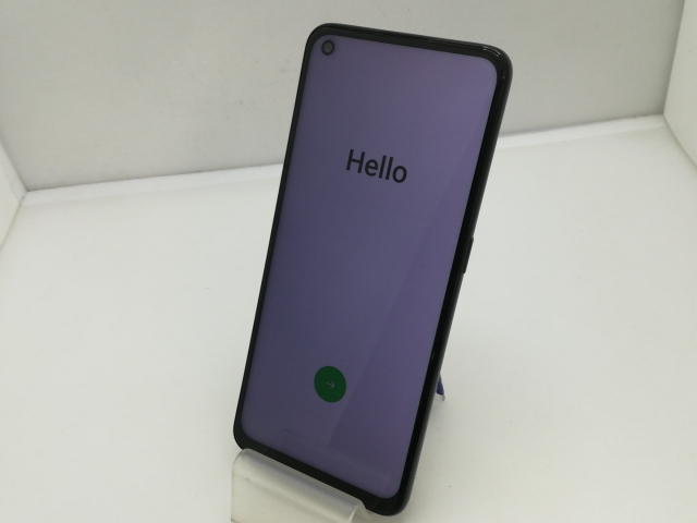 中古】Oppo 楽天モバイル 【SIMフリー】 OPPO A55s 5G ブラック 4GB