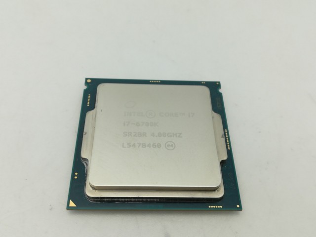 【中古】Intel Core i7-6700K (4.0GHz/TB:4.2GHz/SR2L0) bulk LGA1151/4C/8T/L3 8M/HD530/TDP91W【大須】保証期間１週間