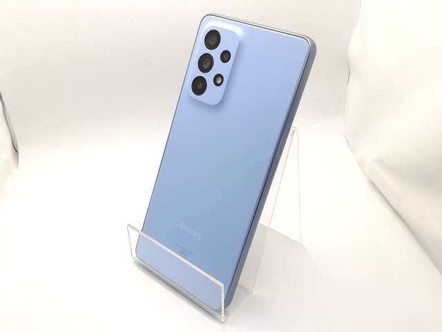 【中古】SAMSUNG au 【SIMフリー】 Galaxy A53 5G オーサムブルー 6GB 128GB SCG15【秋葉3号】保証期間１ヶ月【ランクA】