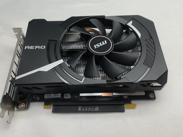 【中古】MSI GeForce GTX 1660 Ti AERO ITX 6G OC GTX1660Ti/6GB(GDDR6)/PCI-E【秋葉3号】言いはなつ継続期間１週