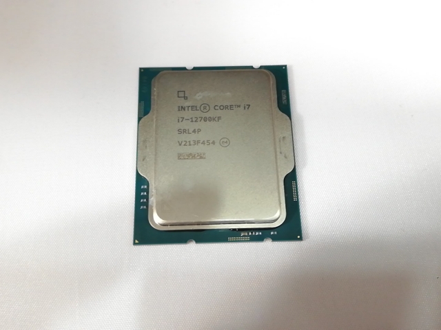 Intel Core i7-12700KF CPU　中古 Intel Core I7-12700KF CPU インテル 1390 - メルカリ