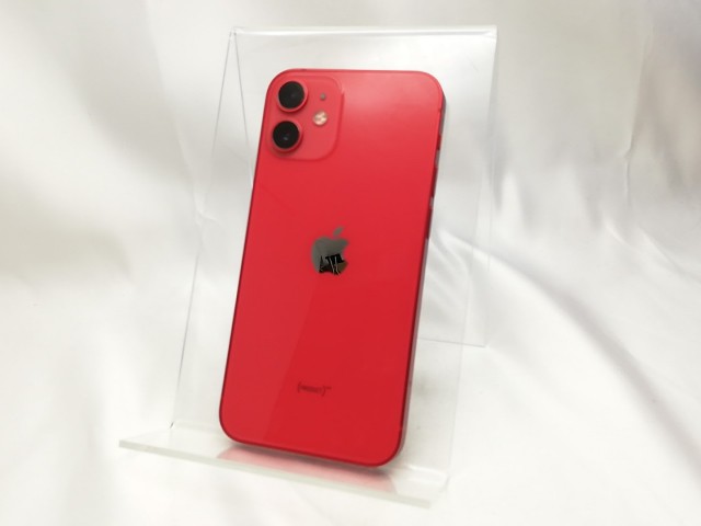 【中古】Apple docomo 【SIMロック解除済み】 iPhone 12 mini 64GB (PRODUCT)RED MGAE3J/A【秋葉3号】保証期間１ヶ月【ランクA】