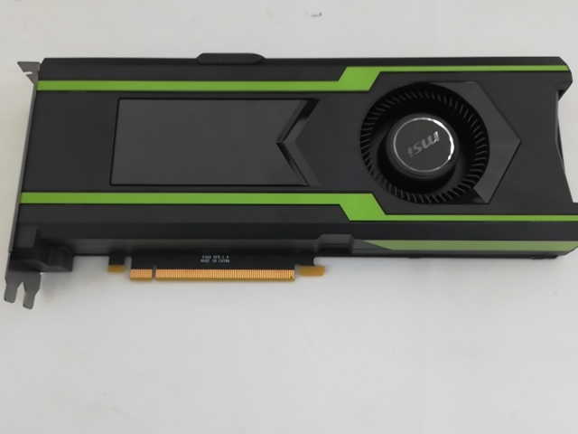 【中古】MSI GeForce GTX 1080 Ti AERO 11G OC GTX1080Ti/11GB(GDDR5X)/PCI-E【秋葉3号】保証期間１週間