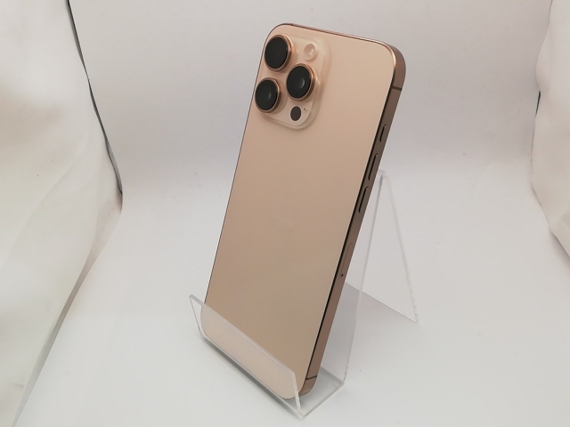 【中古】Apple 国内版 【SIMフリー】 iPhone 16 Pro Max 256GB デザートチタニウム MYWJ3J/A【DS秋葉】保証期間１ヶ月【ランクA】