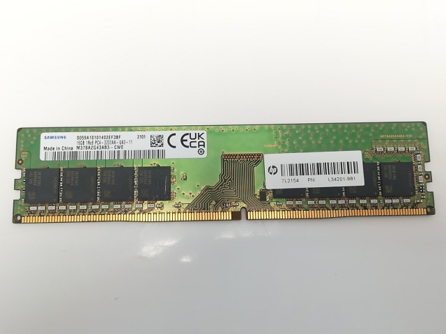 【中古】DDR4 16GB PC4-25600(DDR4-3200)【デスクトップPC用】【秋葉3号】保証期間１週間 9,605円