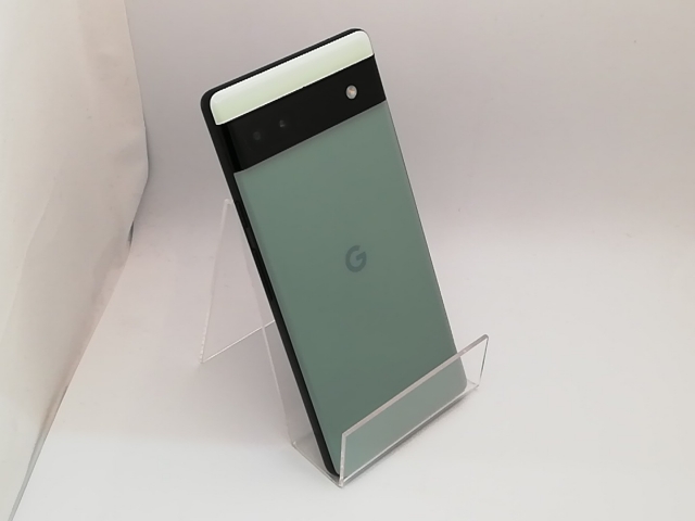 【中古】Google 国内版 【SIM無償性】 Pixel 6a サルヴィア 6GB 128GB GB17L【DS秋葉】言いはなつ継続期間１ヶ月【位置づけるC】