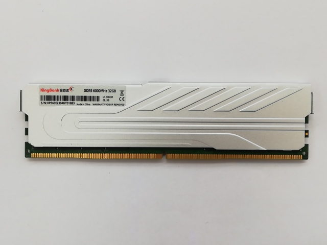 【中古】DDR5 32GB DDR5-6000(PC5-48000)【デスクトップPC用】【秋葉3号】保証期間１週間_1