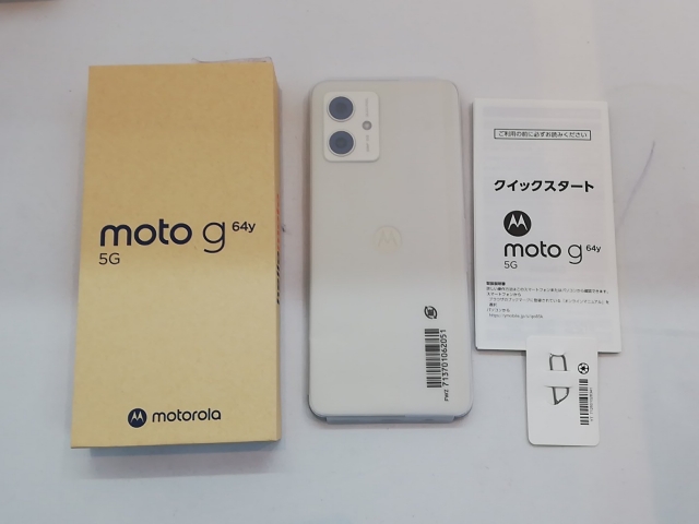 Motorola Moto G64y 5G バニラクリーム