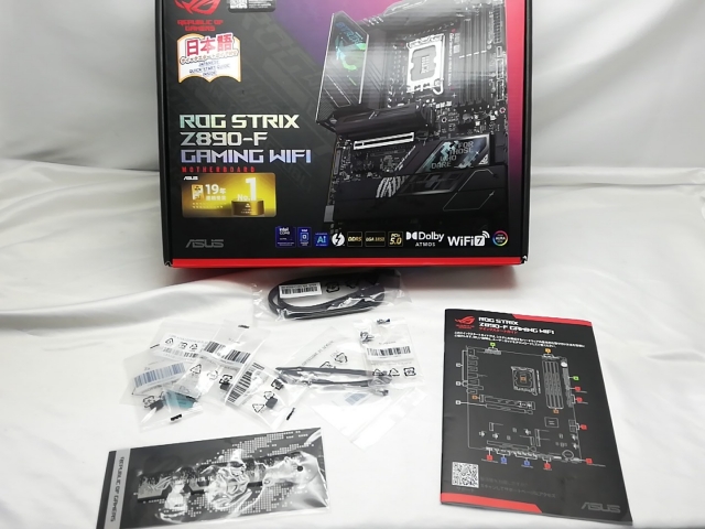 【中古】ASUS ROG STRIX Z890-F GAMING WIFI Z890/LGA1851/ATX【秋葉3号】保証期間１週間_8