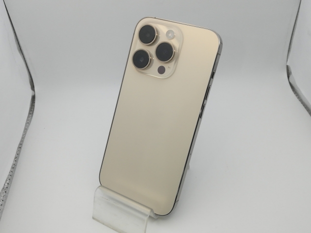 【中古】Apple 国内版 【SIMフリー】 iPhone 14 Pro 128GB ゴールド MQ073J/A【新橋烏森通り】保証期間１ヶ月【ランクB】