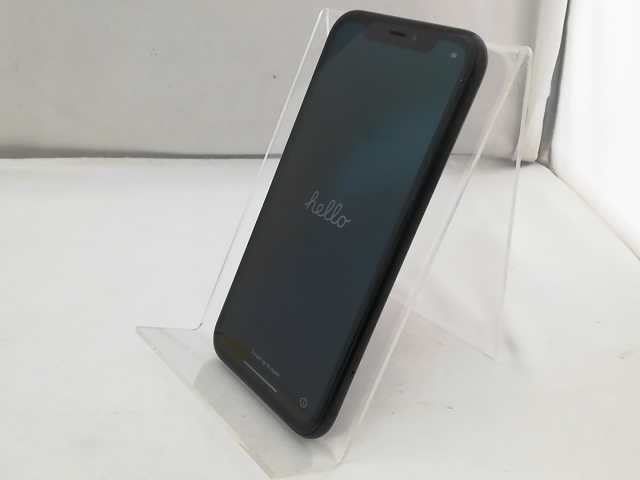 Apple - iPhone XR 64GB ブラック au simロック解除済み iPhone XR Black 64 GB au SIMロック解除済み（iPhone XR Black