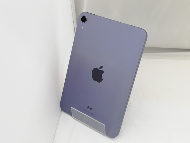 【中古】Apple iPad mini（第6世代/2021） Wi-Fiモデル 256GB パープル MK7X3J/A【秋葉3号】保証期間１ヶ月【ランクA】