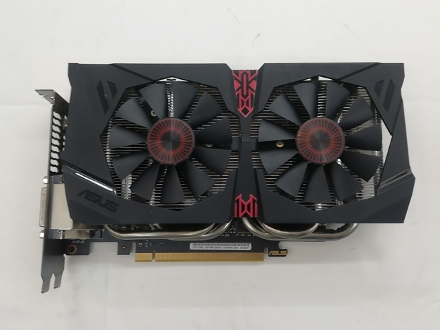 【中古】ASUS STRIX-GTX1060-DC2O6G GTX1060/6GB(GDDR5)/PCI-E【秋葉3号】言いはなつ継続期間１週