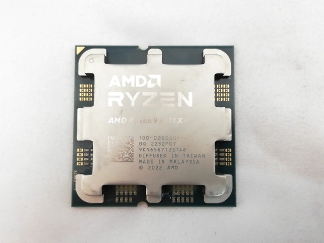 【中古】AMD Ryzen 9 7950X (4.5GHz/TC:5.7GHz) bulk AM5/16C/32T/L3 64MB/Radeon Graphics/TDP 170W【秋葉3号】保証期間１週間