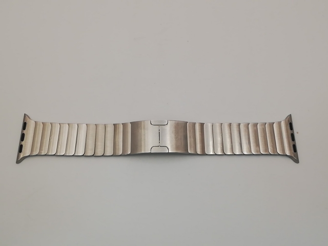 【中古】Apple Apple Watch用 リンクブレスレット 【38/40/41mm(〜S9まで)/42mm(S10)】【秋葉3号】保証期間１ヶ月【ランクC】