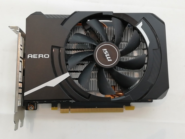 【中古】MSI GeForce GTX 1660 Ti AERO ITX 6G OC GTX1660Ti/6GB(GDDR6)/PCI-E【秋葉3号】言いはなつ継続期間１週