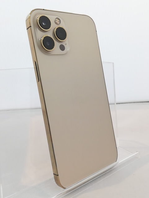 中古】Apple 国内版 【SIMフリー】 iPhone 12 Pro Max 128GB ゴールド 