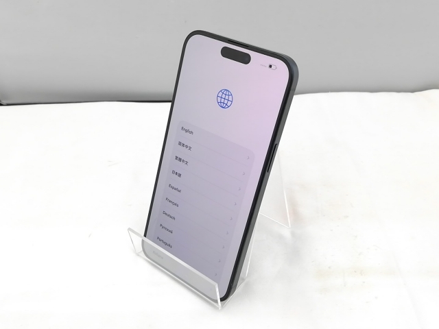 中古】Apple 国内版 【SIMフリー】 iPhone 15 Pro Max 256GB ブルー