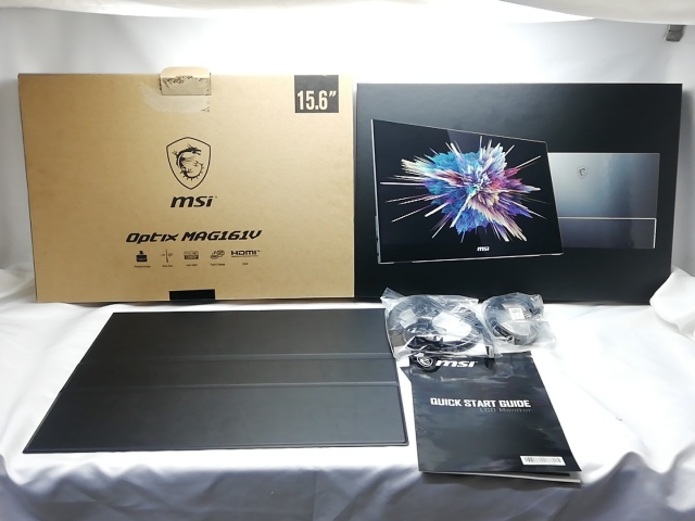 【中古】MSI Optix MAG161V モバイルモニター [15.6インチ(1920x1080)/IPS]（2020）【秋葉3号】保証期間１週間_6