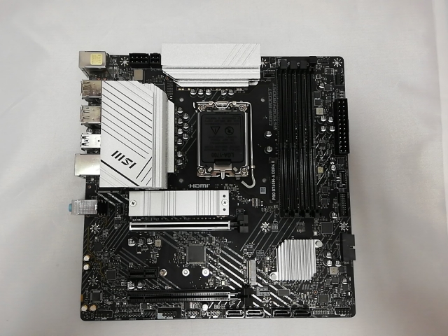 MSI PRO B760M-A DDR4 II B760(DDR4)/LGA1700/MicroATX【秋葉3号】保証期間１週間