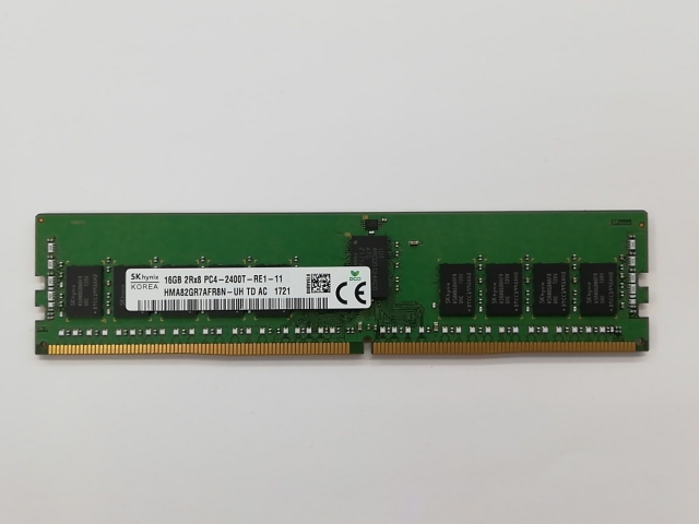 【中古】DDR4 16GB PC4-19200(DDR4-2400) Registered/ECC【サーバー用】【秋葉3号】保証期間１週間