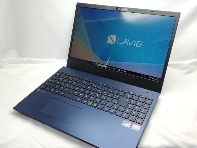 【中古】NEC LAVIE N15 N1575/GAL PC-N1575GAL ネイビーブルー【R7-7730U 16G 512G(SSD) BDマルチ WiFi 15.6LCD】【秋葉3号】保証期間１ヶ月【ランクB】