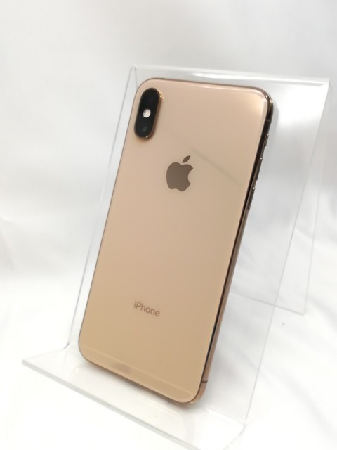 【中古】Apple au 【SIMロック解除済み】 iPhone XS 64GB ゴールド MTAY2J/A【秋葉3号】保証期間１ヶ月【ランクB】