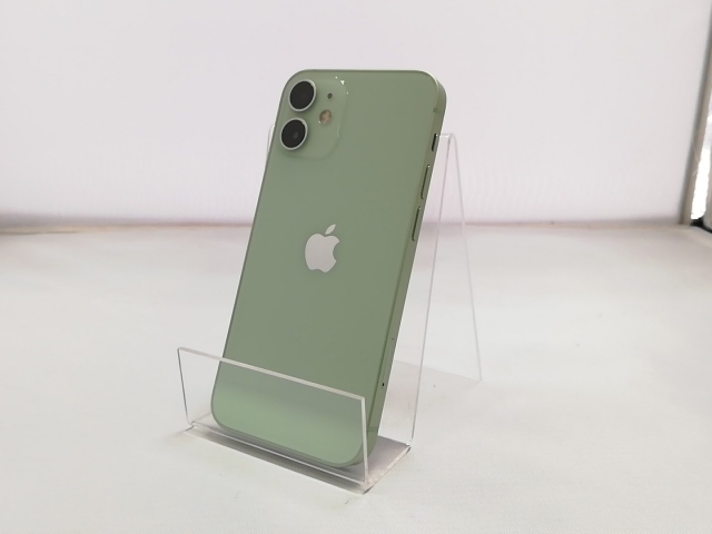 SIMロック解除済 au版iPhone 12 mini グリーン 128GB 美品中古