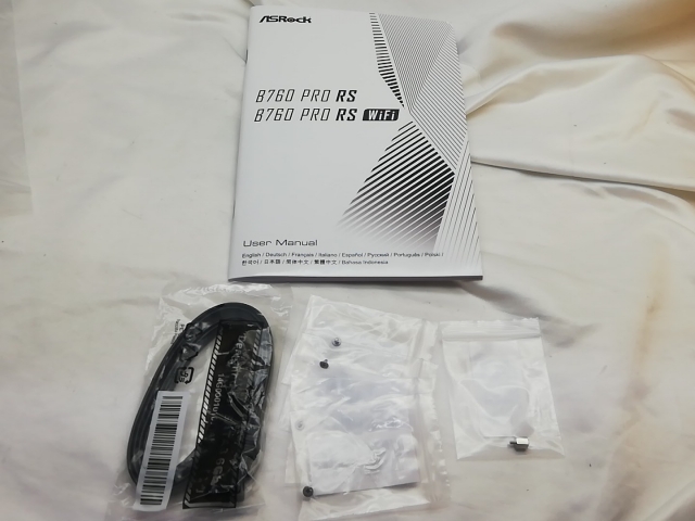 【中古】ASRock B760 Pro RS B760(DDR5)/LGA1700/ATX【秋葉3号】保証期間１週間_8