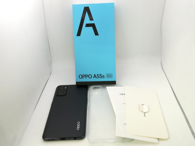 【中古】Oppo 楽天モバイル 【SIMフリー】 OPPO A55s 5G ブラック 4GB 64GB CPH2309【新橋】保証期間１ヶ月【ランクA】_8