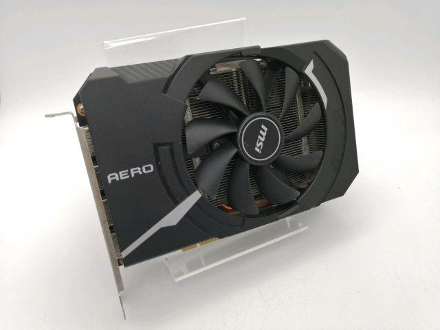【中古】MSI GeForce RTX 2060 AERO ITX 6G OC RTX2060/6GB(GDDR6)/PCI-E【秋葉2号】言いはなつ継続期間１週