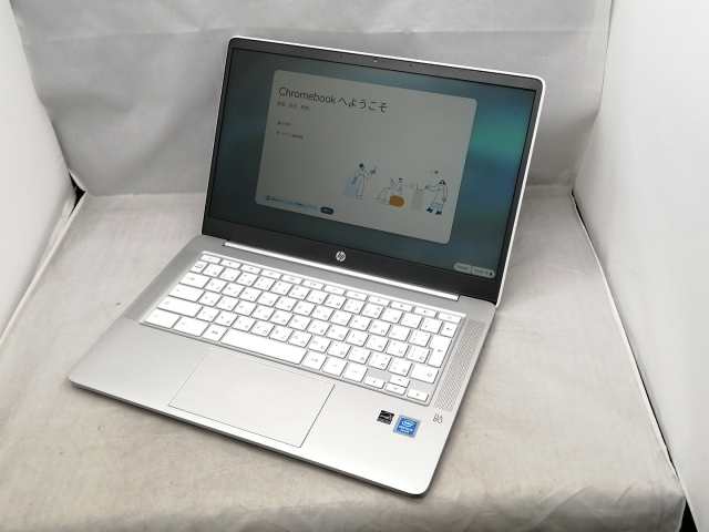 【中古】HP Chromebook 14a 14a-na0000 14a-na0010TU コンフォートモデル セラミックホワイト【秋葉2号】保証期間１ヶ月【ランクB】