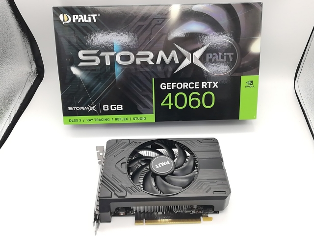 【中古】Palit NE64060019P1-1070F (GeForce RTX 4060 StormX 8GB) RTX4060/8GB(GDDR6)【秋葉2号】保証期間１週間_6