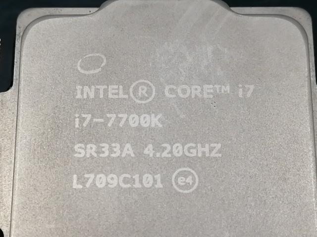 intel Core i7 7700K 中古、本体のみ 楽天市場】core i7 7700kの通販