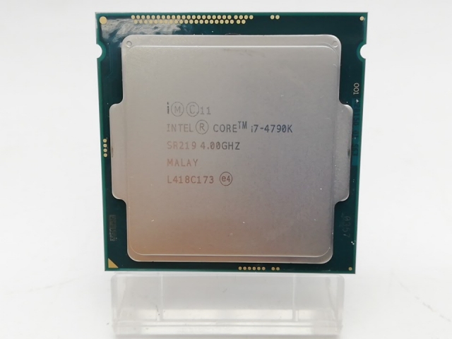 中古Intel Core i7-4790K(4.0GHz⁄TB:4.4GHz) BOX LGA1150⁄4C⁄8T 中古Intel Core i7-4790K(4.0GHz⁄TB:4.4GHz) BOX LGA1150⁄4C⁄8T