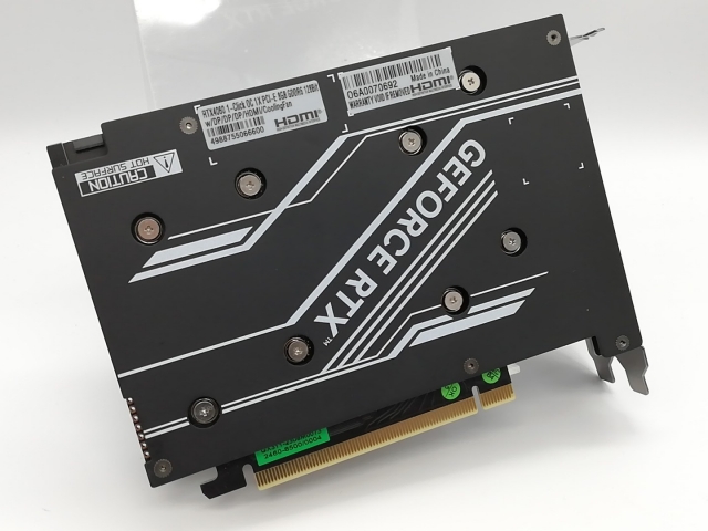 【中古】玄人志向 GALAKURO GAMING GG-RTX4060-E8GB/SF RTX4060/8GB(GDDR6)【秋葉2号】保証期間１週間_1