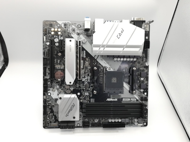 【中古】ASRock B550M Pro4 B550/AM4/MicroATX【秋葉2号】保証期間１週間