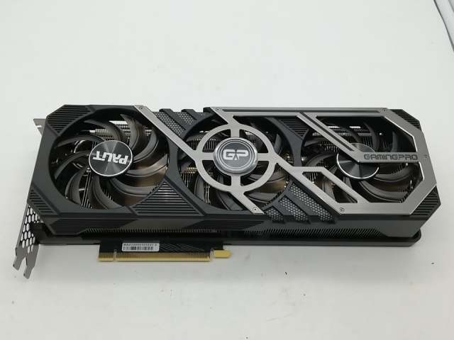 【中古】Palit GeForce RTX 3070 GamingPro V1 8GB（NE63070019P2-1041A）RTX3070(LHR)/8GB(GDDR6)【秋葉2号】保証期間１週間