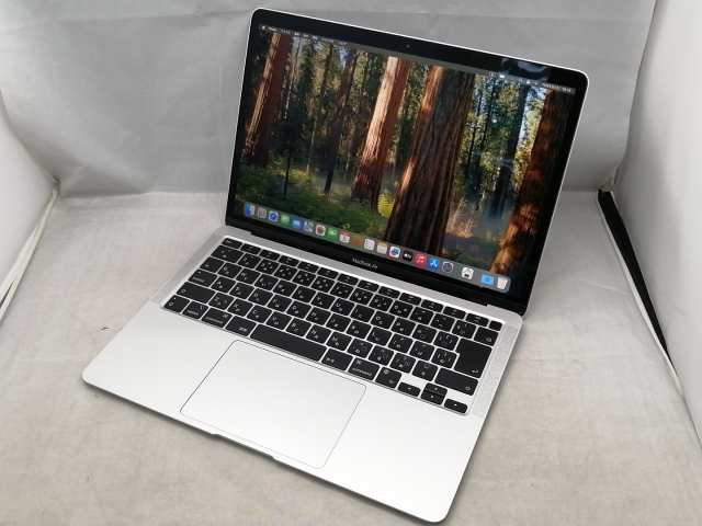 【中古】Apple MacBook Air 13インチ CTO (M1・2020) シルバー Apple M1(CPU:8C/GPU:7C)/16G/256G【秋葉2号】保証期間１ヶ月【ランクA】