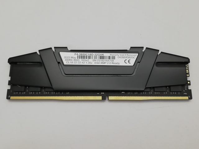 【中古】DDR4 16GB PC4-28800(DDR4-3600)【デスクトップPC用】【秋葉2号】保証期間１週間