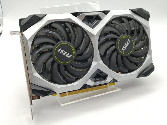 【中古】MSI GeForce GTX 1660 SUPER VENTUS XS OC GTX1660Super/6GB(GDDR6)/PCI-E【秋葉2号】保証期間１週間の通販は